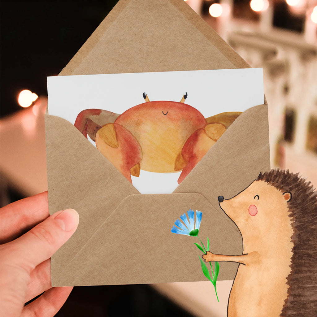 Deluxe Karte Krebs Phasen Glückwunschkarte, Hochwertige Klappkarte, Klappkarte, Karte, Geburtstagskarte, Grußkarte, Hochzeitskarte, Einladungskarte, Hochwertige Grußkarte, Tierkreiszeichen, Sternzeichen, Horoskop, Astrologie, Aszendent