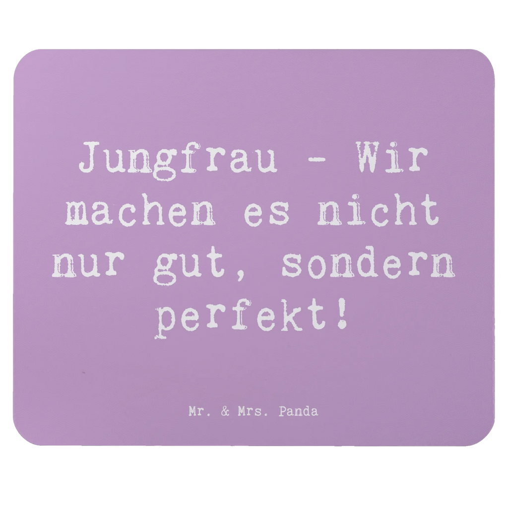 Mouse mat Saying Jungfrau - Wir machen es nicht nur gut, sondern perfekt! Designer Mauspad, Mauspad, Mausunterlage, Büroausstattung, Computer zubehör, Einzigartiges Mauspad, Mauspad Büro, PC Zubehör, Arbeitszimmer, Mousepad, Tierkreiszeichen, Sternzeichen, Horoskop, Astrologie, Aszendent