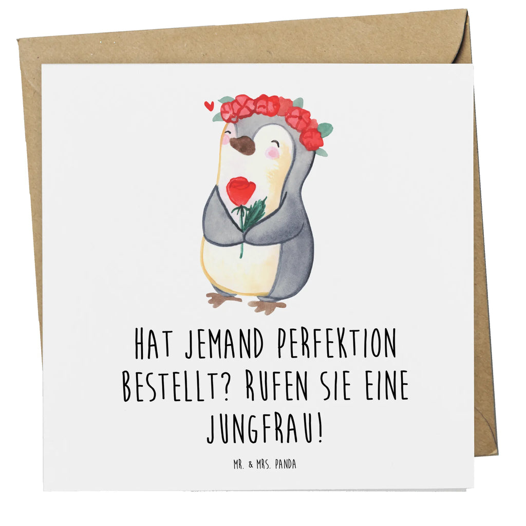 Deluxe Karte Jungfrau Perfektion Glückwunschkarte, Hochwertige Klappkarte, Hochwertige Grußkarte, Klappkarte, Karte, Grußkarte, Einladungskarte, Hochzeitskarte, Geburtstagskarte, Tierkreiszeichen, Sternzeichen, Horoskop, Astrologie, Aszendent