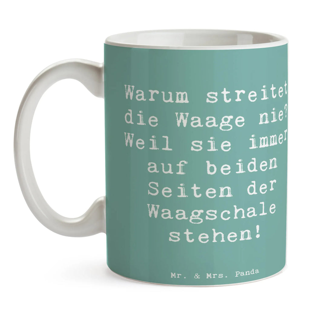 Tasse Spruch Waage Harmonie Bürotasse, Teetasse, Tasse mit Motiven, Tasse, Porzellantasse, Geschenktasse, Kaffeetasse, Keramiktasse, Tasse mit Zitaten, Tierkreiszeichen, Sternzeichen, Horoskop, Astrologie, Aszendent