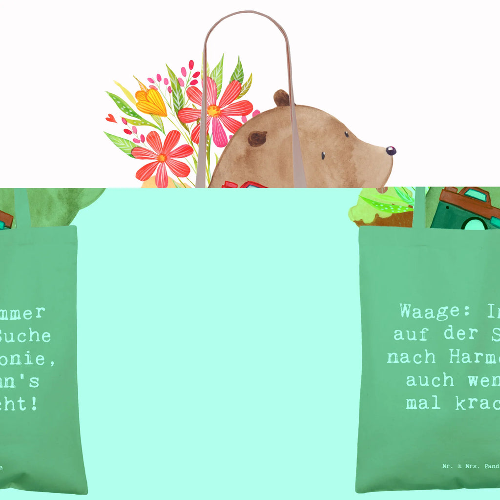 Tragetasche Spruch Waagen Harmonie Beuteltasche, Beutel, Einkaufstasche, Jutebeutel, Stoffbeutel, Tasche, Shopper, Umhängetasche, Strandtasche, Schultertasche, Stofftasche, Tragetasche, Badetasche, Jutetasche, Einkaufstüte, Laptoptasche, Tierkreiszeichen, Sternzeichen, Horoskop, Astrologie, Aszendent