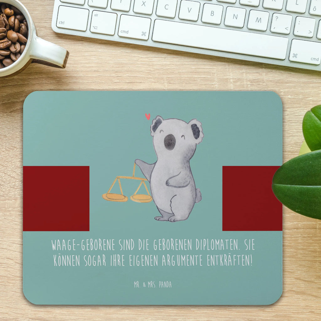 Mouse mat Waage-Geborene sind die geborenen Diplomaten. Sie können sogar ihre eigenen Argumente entkräften! Computer zubehör, PC Zubehör, Büroausstattung, Mousepad, Einzigartiges Mauspad, Mausunterlage, Designer Mauspad, Mauspad Büro, Mauspad, Arbeitszimmer, Tierkreiszeichen, Sternzeichen, Horoskop, Astrologie, Aszendent