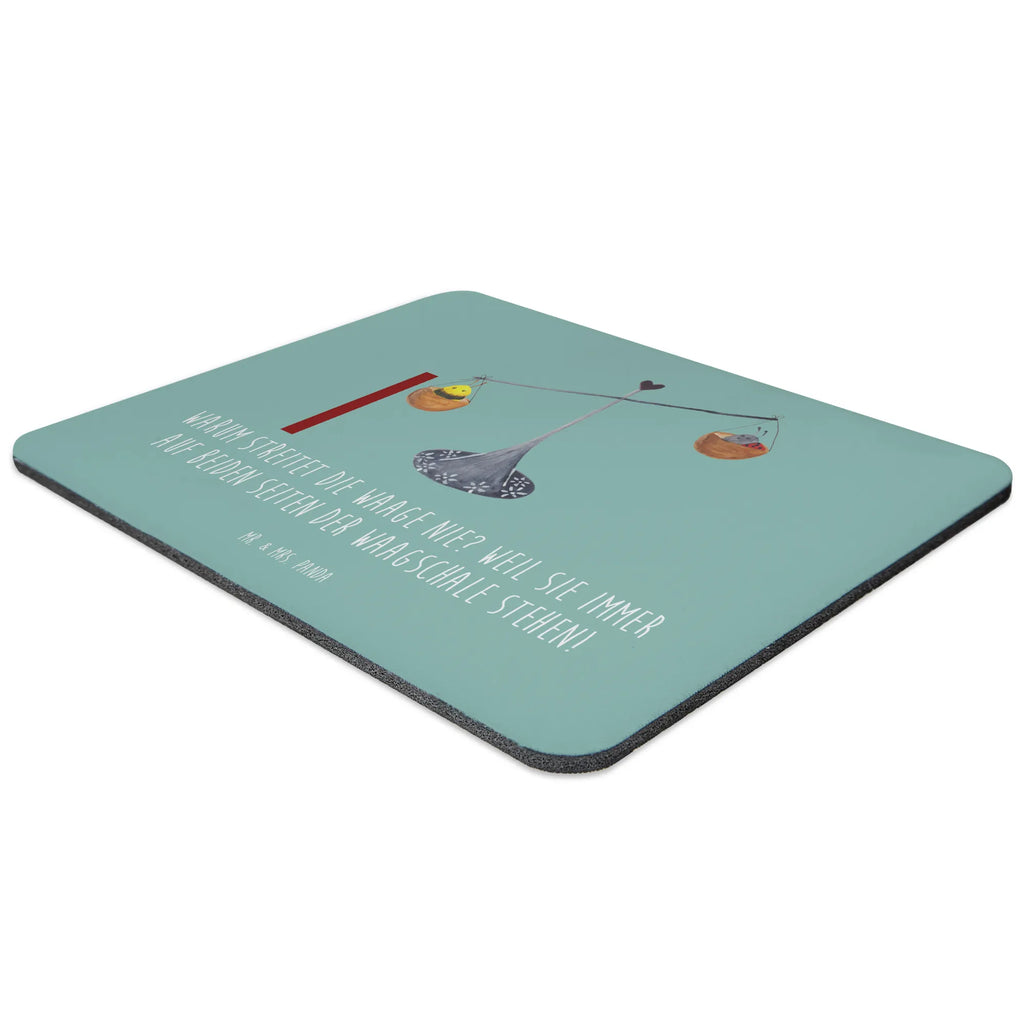 Mouse mat Warum streitet die Waage nie? Weil sie immer auf beiden Seiten der Waagschale stehen! PC Zubehör, Einzigartiges Mauspad, Designer Mauspad, Arbeitszimmer, Mausunterlage, Computer zubehör, Mauspad, Mauspad Büro, Büroausstattung, Mousepad, Tierkreiszeichen, Sternzeichen, Horoskop, Astrologie, Aszendent