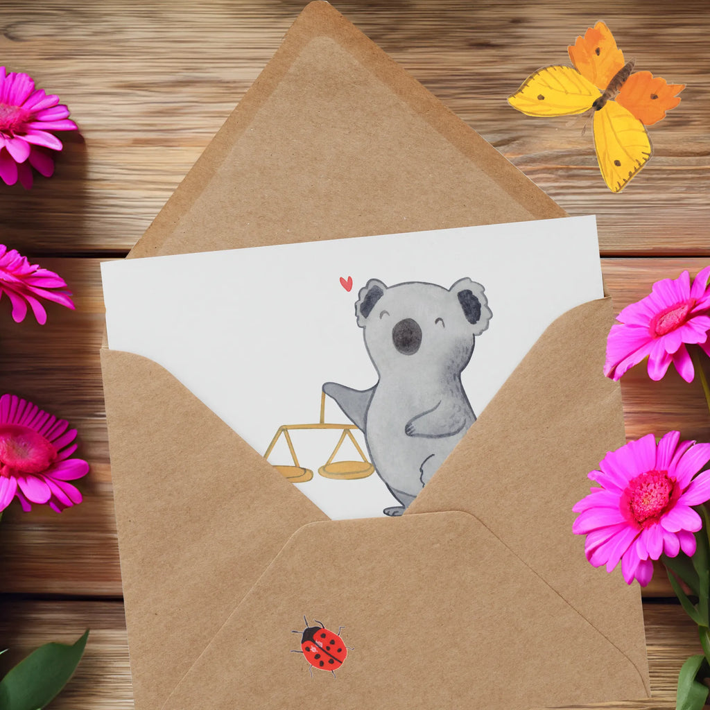 Deluxe Karte Diplomatische Waage Klappkarte, Hochwertige Klappkarte, Hochzeitskarte, Grußkarte, Hochwertige Grußkarte, Karte, Einladungskarte, Geburtstagskarte, Glückwunschkarte, Tierkreiszeichen, Sternzeichen, Horoskop, Astrologie, Aszendent