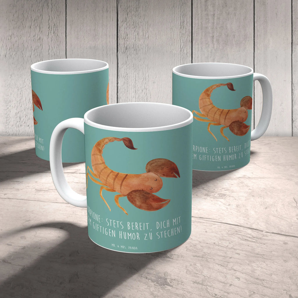 Tasse Skorpion Humor Kaffeetasse, Keramiktasse, Porzellantasse, Tasse mit Motiven, Tasse mit Zitaten, Tasse, Bürotasse, Teetasse, Geschenktasse, Tierkreiszeichen, Sternzeichen, Horoskop, Astrologie, Aszendent
