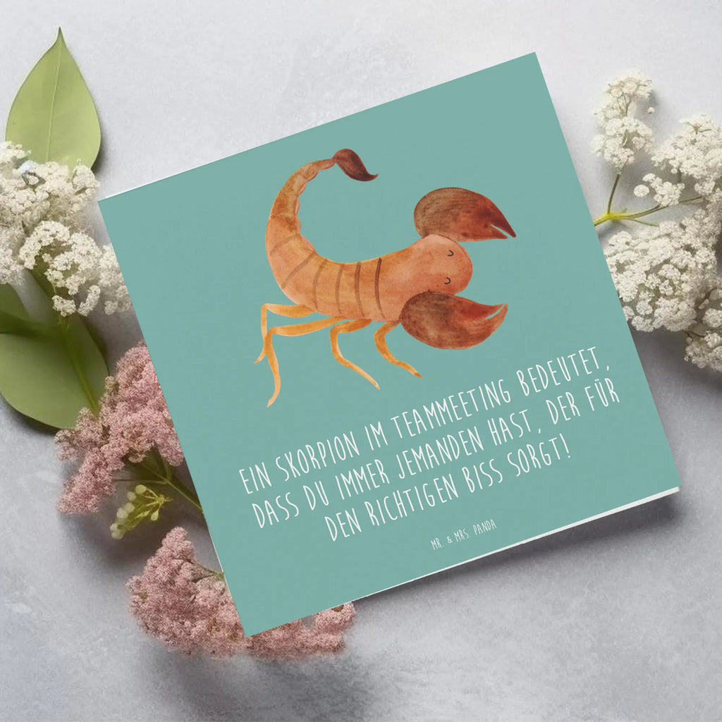 Deluxe Karte Skorpion Biss Hochzeitskarte, Hochwertige Klappkarte, Hochwertige Grußkarte, Karte, Einladungskarte, Geburtstagskarte, Grußkarte, Klappkarte, Glückwunschkarte, Tierkreiszeichen, Sternzeichen, Horoskop, Astrologie, Aszendent