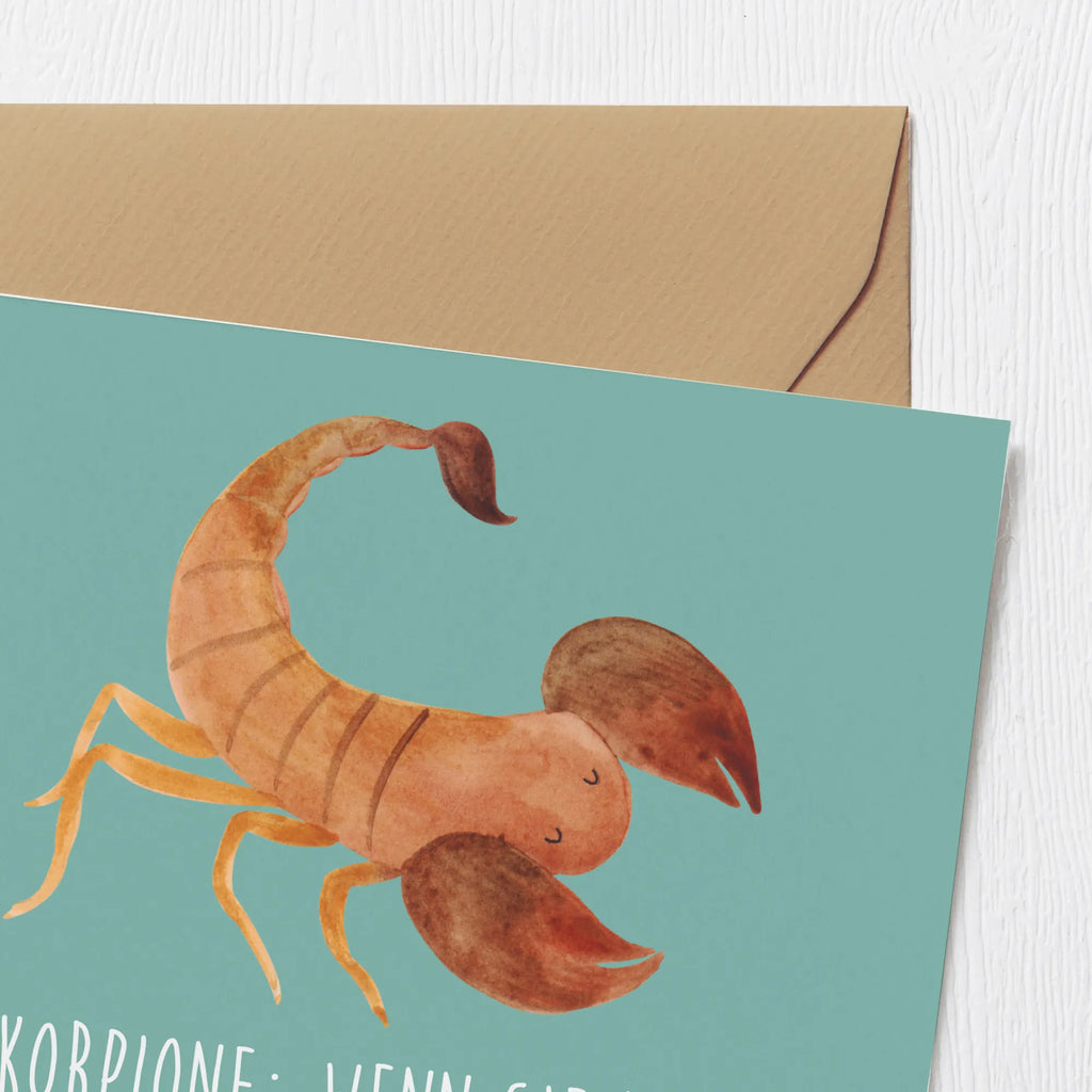 Deluxe Karte Skorpion Liebe Karte, Hochwertige Klappkarte, Geburtstagskarte, Klappkarte, Grußkarte, Glückwunschkarte, Einladungskarte, Hochwertige Grußkarte, Hochzeitskarte, Tierkreiszeichen, Sternzeichen, Horoskop, Astrologie, Aszendent