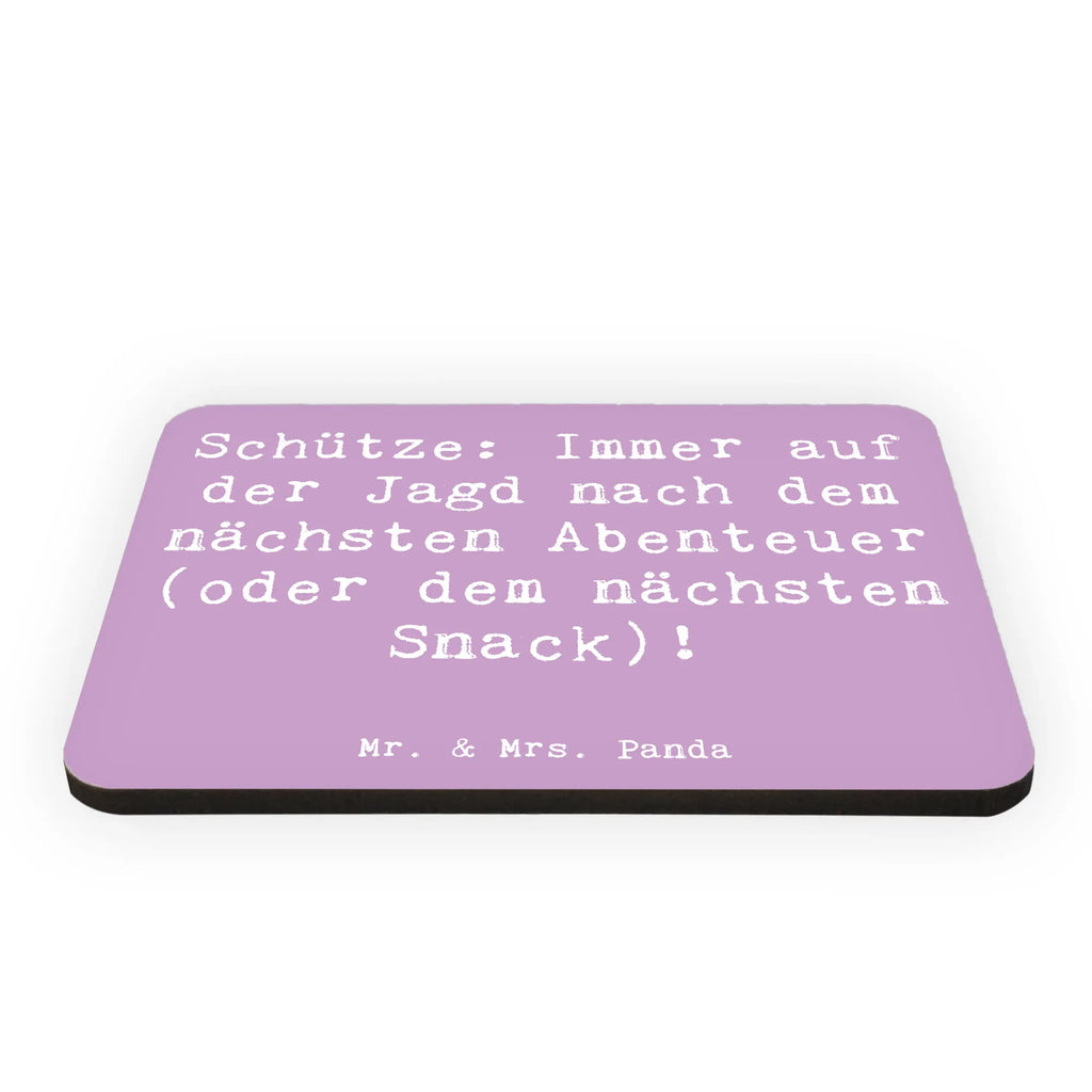 Magnet Saying Schütze: Immer auf der Jagd nach dem nächsten Abenteuer (oder dem nächsten Snack)! Kühlschrankmagnet, Pinnwandmagnet, Souvenir Magnet, Motivmagnete, Dekomagnet, Whiteboard Magnet, Notiz Magnet, Kühlschrank Dekoration, Tierkreiszeichen, Sternzeichen, Horoskop, Astrologie, Aszendent
