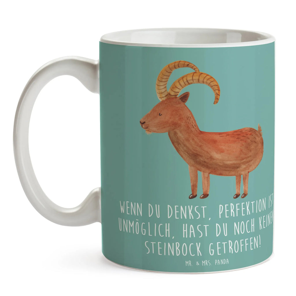 Tasse Steinbock Perfektion Tasse mit Motiven, Kaffeetasse, Porzellantasse, Teetasse, Keramiktasse, Tasse, Tasse mit Zitaten, Bürotasse, Geschenktasse, Tierkreiszeichen, Sternzeichen, Horoskop, Astrologie, Aszendent