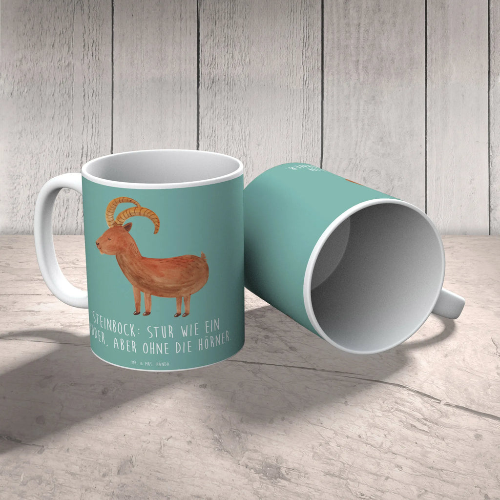 Tasse Steinbock Entschlossen Porzellantasse, Keramiktasse, Tasse mit Zitaten, Bürotasse, Tasse, Geschenktasse, Teetasse, Tasse mit Motiven, Kaffeetasse, Tierkreiszeichen, Sternzeichen, Horoskop, Astrologie, Aszendent