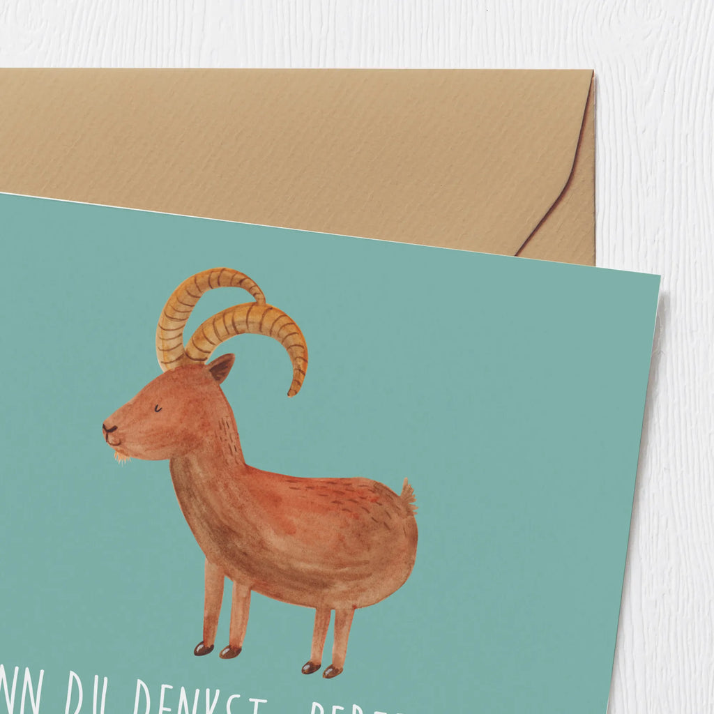 Deluxe Karte Steinbock Perfektion Glückwunschkarte, Hochwertige Klappkarte, Klappkarte, Hochzeitskarte, Geburtstagskarte, Einladungskarte, Grußkarte, Karte, Hochwertige Grußkarte, Tierkreiszeichen, Sternzeichen, Horoskop, Astrologie, Aszendent