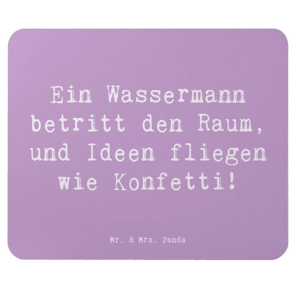 Mauspad Spruch Wassermann Ideenflug Arbeitszimmer, Mausunterlage, Büroausstattung, PC Zubehör, Designer Mauspad, Einzigartiges Mauspad, Mauspad, Computer zubehör, Mousepad, Mauspad Büro, Tierkreiszeichen, Sternzeichen, Horoskop, Astrologie, Aszendent