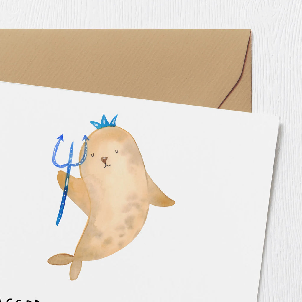 Deluxe Card Wassermann: Weil normal sein auch nur langweilig ist! Karte, Hochwertige Klappkarte, Hochzeitskarte, Glückwunschkarte, Grußkarte, Hochwertige Grußkarte, Klappkarte, Geburtstagskarte, Einladungskarte, Tierkreiszeichen, Sternzeichen, Horoskop, Astrologie, Aszendent