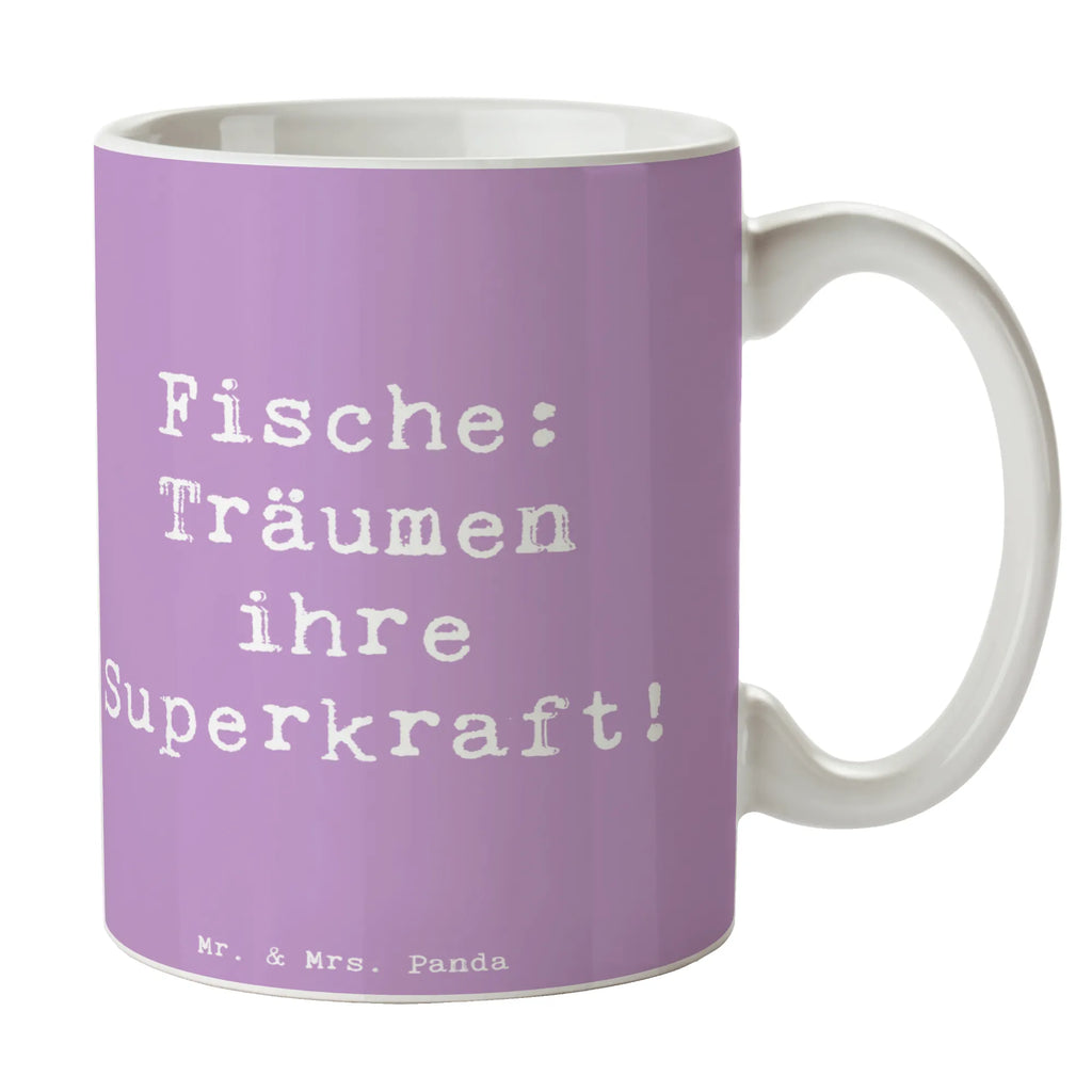 Tasse Spruch Fische Kraft Kaffeetasse, Tasse mit Zitaten, Teetasse, Tasse mit Motiven, Porzellantasse, Keramiktasse, Geschenktasse, Tasse, Bürotasse, Tierkreiszeichen, Sternzeichen, Horoskop, Astrologie, Aszendent