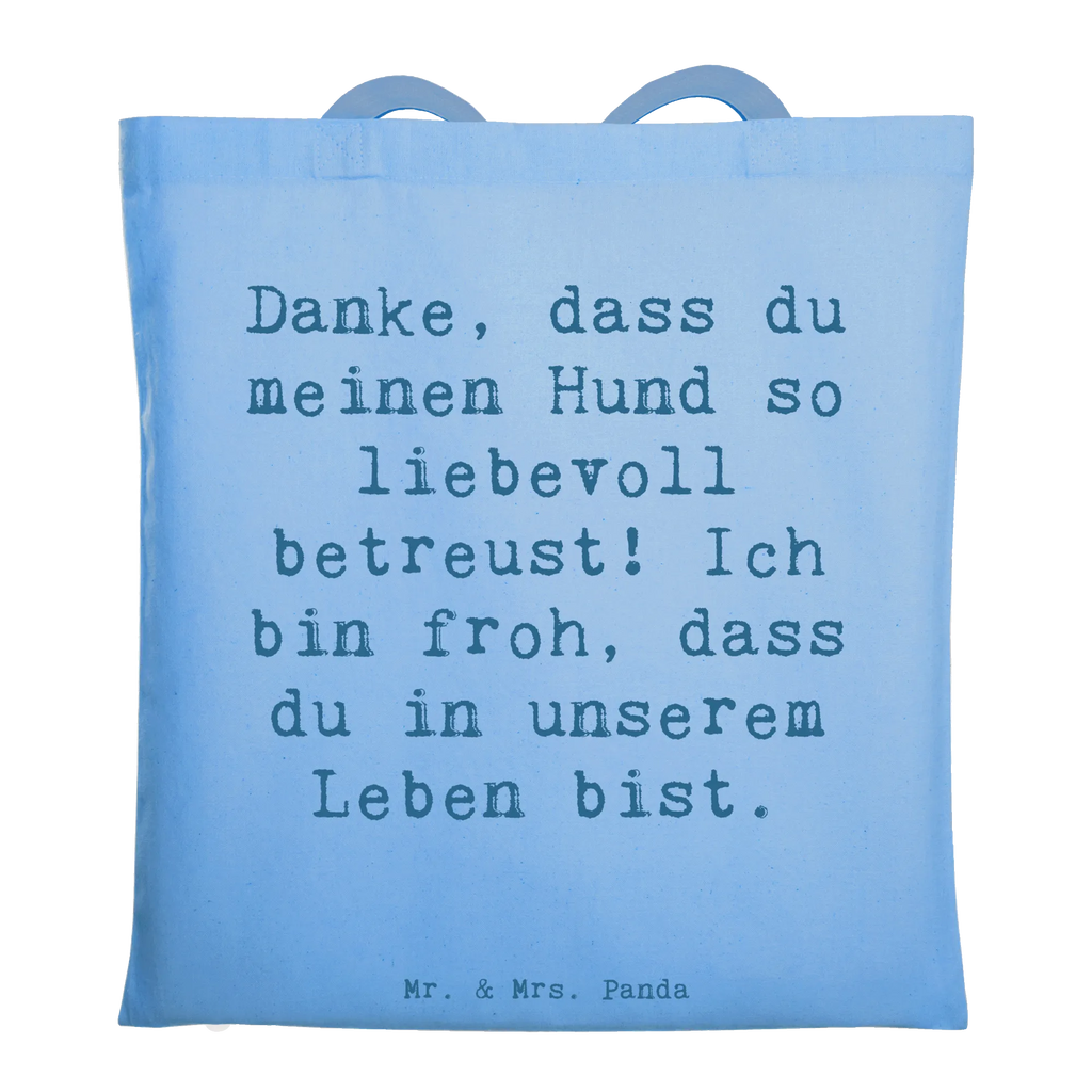 Tote bag Saying Danke, dass du meinen Hund so liebevoll betreust! Ich bin froh, dass du in unserem Leben bist. Beuteltasche, Beutel, Einkaufstasche, Jutebeutel, Stoffbeutel, Tasche, Shopper, Umhängetasche, Strandtasche, Schultertasche, Stofftasche, Tragetasche, Badetasche, Jutetasche, Einkaufstüte, Laptoptasche