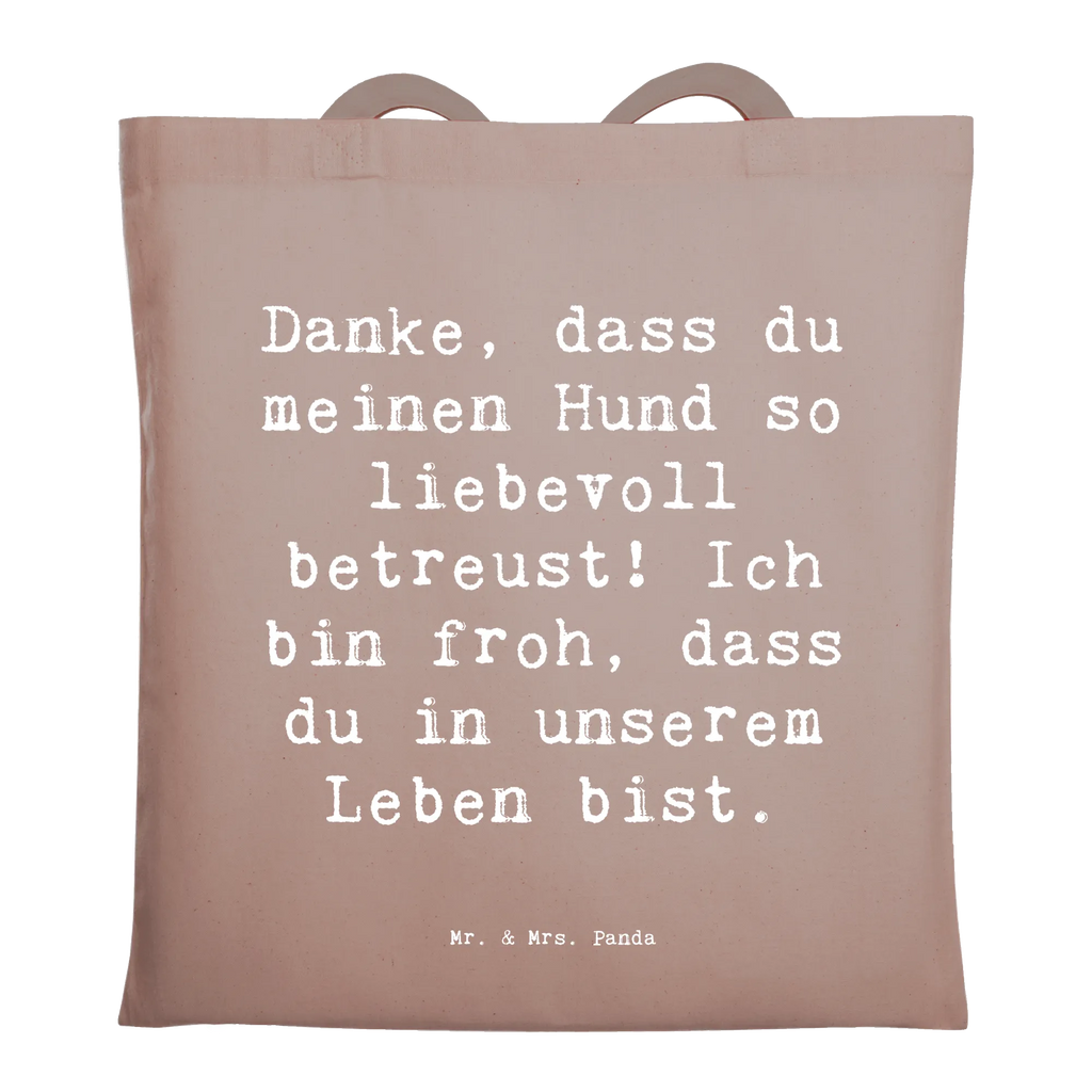 Tote bag Saying Danke, dass du meinen Hund so liebevoll betreust! Ich bin froh, dass du in unserem Leben bist. Beuteltasche, Beutel, Einkaufstasche, Jutebeutel, Stoffbeutel, Tasche, Shopper, Umhängetasche, Strandtasche, Schultertasche, Stofftasche, Tragetasche, Badetasche, Jutetasche, Einkaufstüte, Laptoptasche