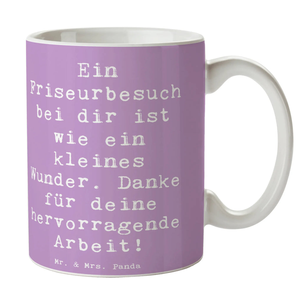 Tasse Spruch Friseur Wunder Tasse, Bürotasse, Kaffeetasse, Porzellantasse, Geschenktasse, Tasse mit Zitaten, Keramiktasse, Tasse mit Motiven, Teetasse