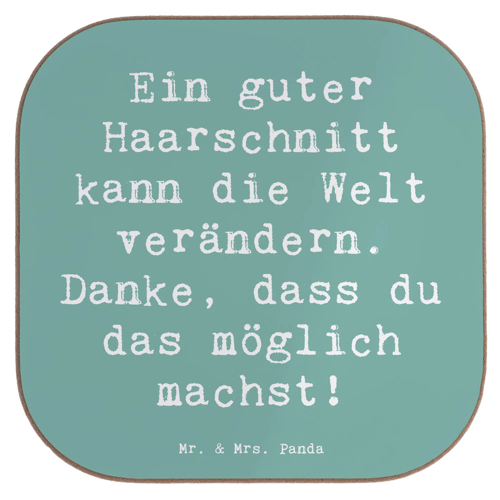 Square coaster Saying Ein guter Haarschnitt kann die Welt verändern. Danke, dass du das möglich machst! Untersetzer, Bierdeckel, Glasuntersetzer, Untersetzer Gläser, Getränkeuntersetzer, Untersetzer aus Holz, Untersetzer für Gläser, Korkuntersetzer, Untersetzer Holz, Holzuntersetzer, Tassen Untersetzer, Untersetzer Design