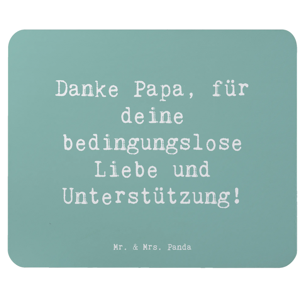 Mouse mat Saying Danke Papa, für deine bedingungslose Liebe und Unterstützung! Mousepad, Computer zubehör, Büroausstattung, PC Zubehör, Arbeitszimmer, Mauspad, Einzigartiges Mauspad, Designer Mauspad, Mausunterlage, Mauspad Büro
