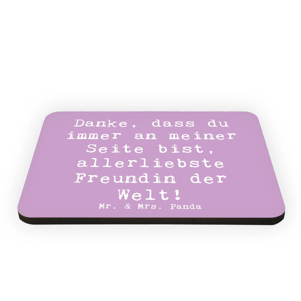 Magnet Saying Danke, dass du immer an meiner Seite bist, allerliebste Freundin der Welt! Dekomagnet, Notiz Magnet, Kühlschrank Dekoration, Whiteboard Magnet, Motivmagnete, Pinnwandmagnet, Souvenir Magnet, Kühlschrankmagnet