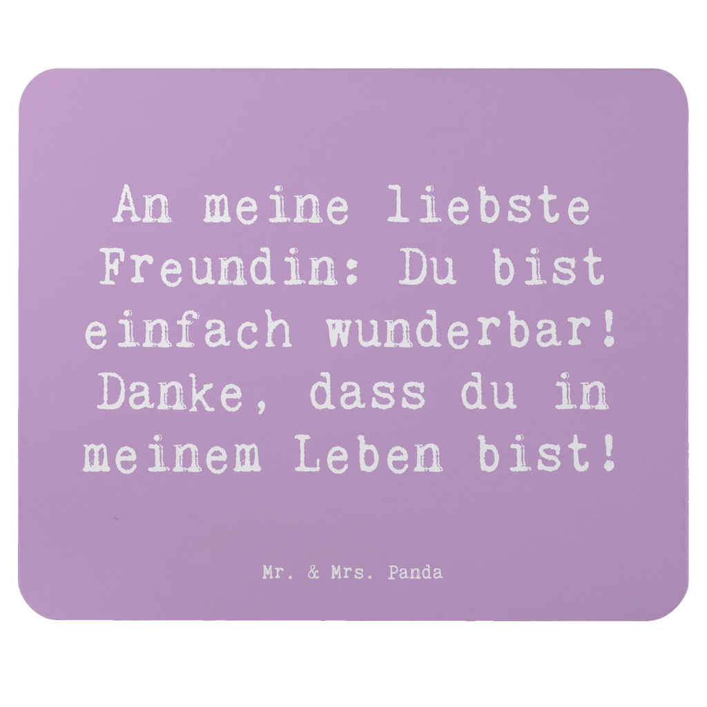 Mauspad Spruch Liebste Freundin Arbeitszimmer, Mausunterlage, Computer zubehör, Büroausstattung, Mauspad, Einzigartiges Mauspad, Mousepad, Mauspad Büro, Designer Mauspad, PC Zubehör