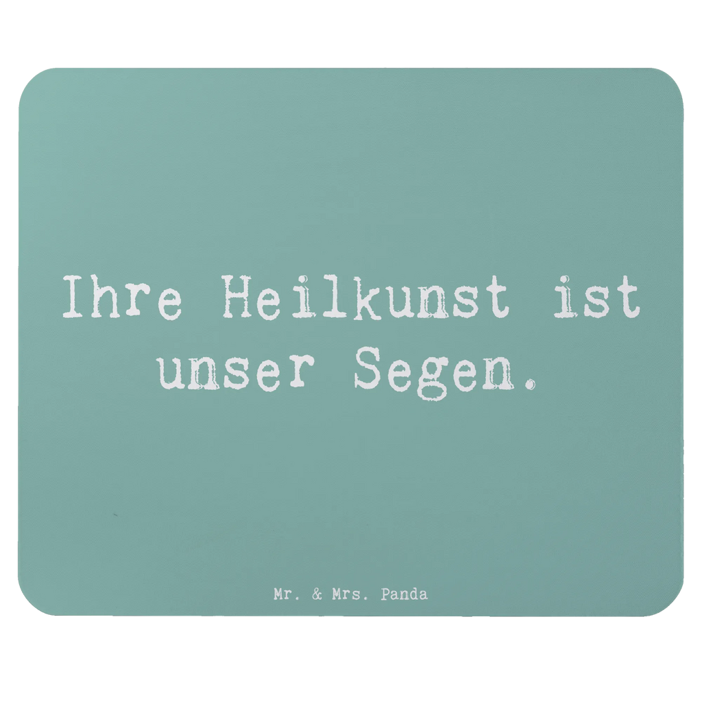 Mouse mat Saying Ihre Heilkunst ist unser Segen. Mousepad, Computer zubehör, Büroausstattung, PC Zubehör, Arbeitszimmer, Mauspad, Einzigartiges Mauspad, Designer Mauspad, Mausunterlage, Mauspad Büro