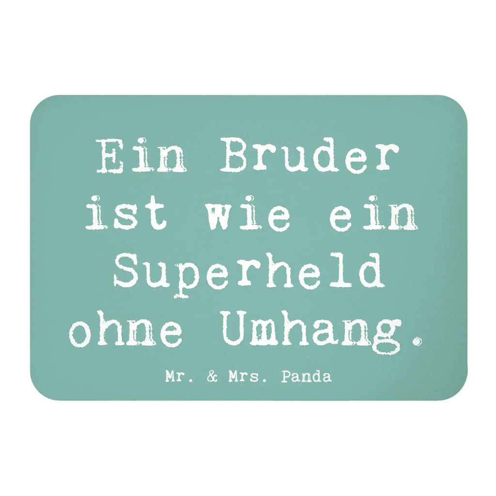 Magnet Saying Ein Bruder ist wie ein Superheld ohne Umhang. Kühlschrankmagnet, Pinnwandmagnet, Souvenir Magnet, Motivmagnete, Dekomagnet, Whiteboard Magnet, Notiz Magnet, Kühlschrank Dekoration