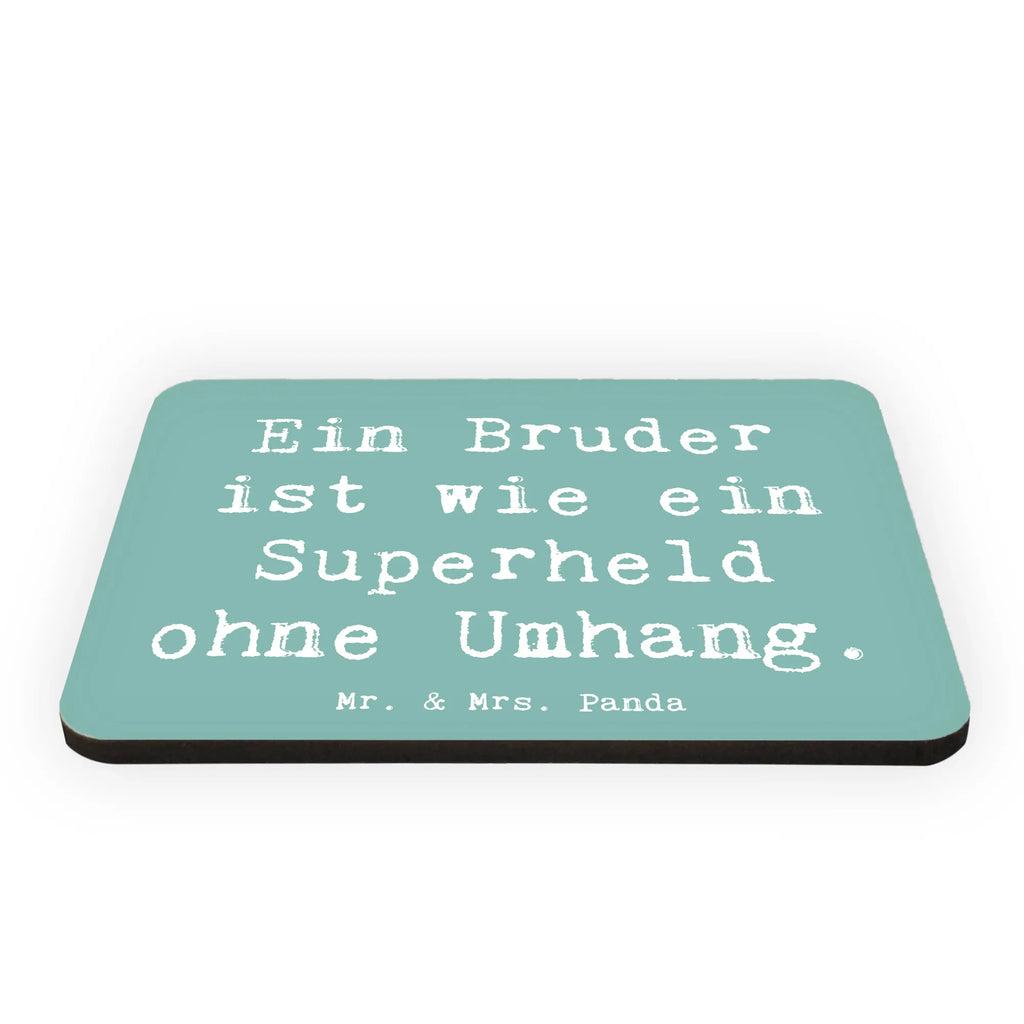Magnet Saying Ein Bruder ist wie ein Superheld ohne Umhang. Kühlschrankmagnet, Pinnwandmagnet, Souvenir Magnet, Motivmagnete, Dekomagnet, Whiteboard Magnet, Notiz Magnet, Kühlschrank Dekoration