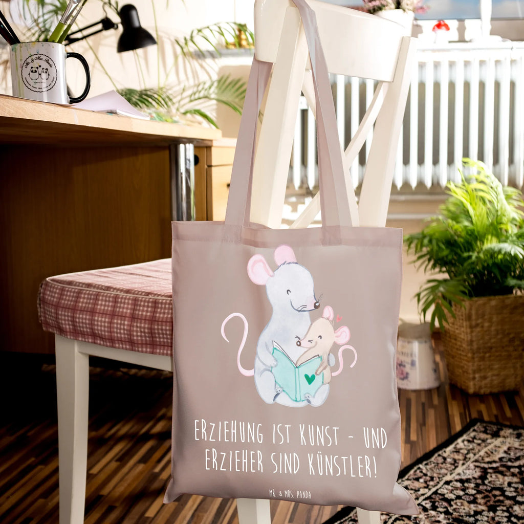 Tragetasche Erzieher Künstler Shopper, Tragetasche, Einkaufstüte, Beuteltasche, Jutetasche, Beutel, Badetasche, Einkaufstasche, Umhängetasche, Stofftasche, Tasche, Schultertasche, Jutebeutel, Strandtasche, Stoffbeutel, Laptoptasche