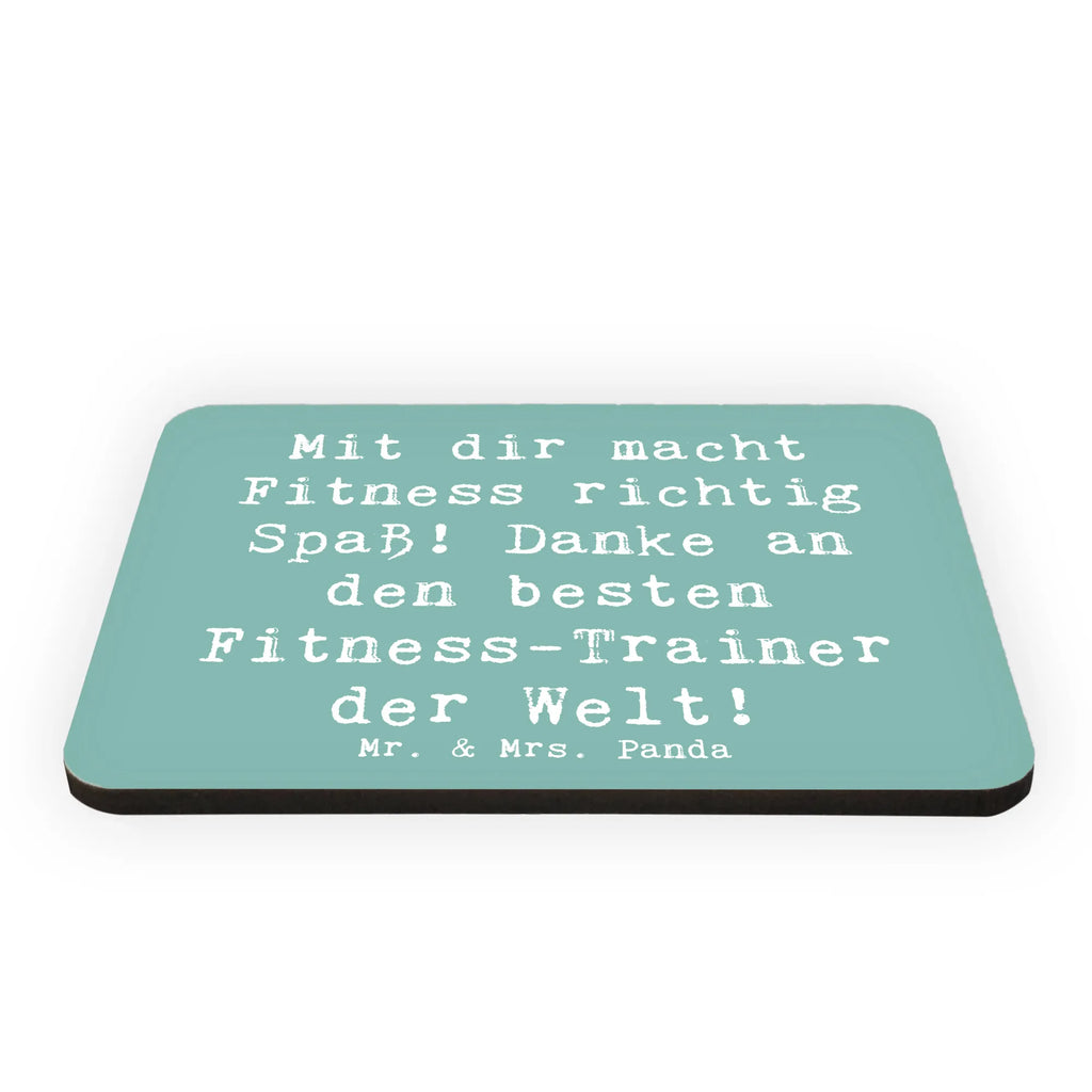 Magnet Spruch Fitness-Trainer Dank Kühlschrankmagnet, Pinnwandmagnet, Souvenir Magnet, Motivmagnete, Dekomagnet, Whiteboard Magnet, Notiz Magnet, Kühlschrank Dekoration