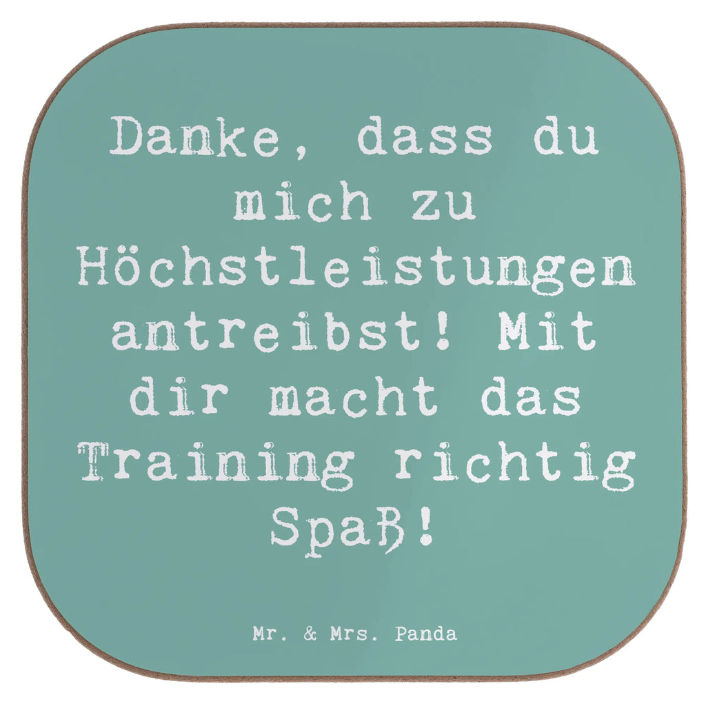Square coaster Saying Danke, dass du mich zu Höchstleistungen antreibst! Mit dir macht das Training richtig Spaß! Untersetzer, Bierdeckel, Glasuntersetzer, Untersetzer Gläser, Getränkeuntersetzer, Untersetzer aus Holz, Untersetzer für Gläser, Korkuntersetzer, Untersetzer Holz, Holzuntersetzer, Tassen Untersetzer, Untersetzer Design