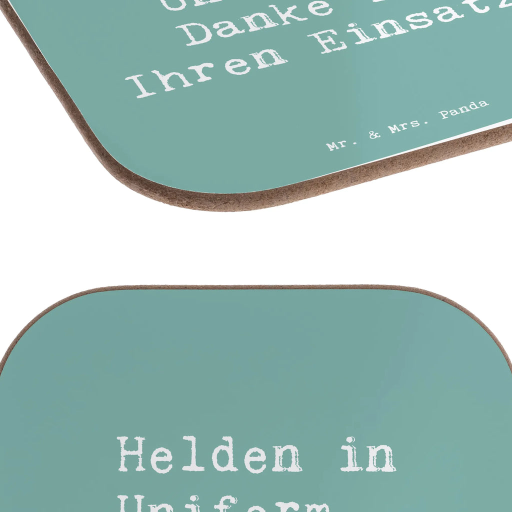 Square coaster Saying Helden in Uniform - Danke für Ihren Einsatz! Untersetzer, Bierdeckel, Glasuntersetzer, Untersetzer Gläser, Getränkeuntersetzer, Untersetzer aus Holz, Untersetzer für Gläser, Korkuntersetzer, Untersetzer Holz, Holzuntersetzer, Tassen Untersetzer, Untersetzer Design