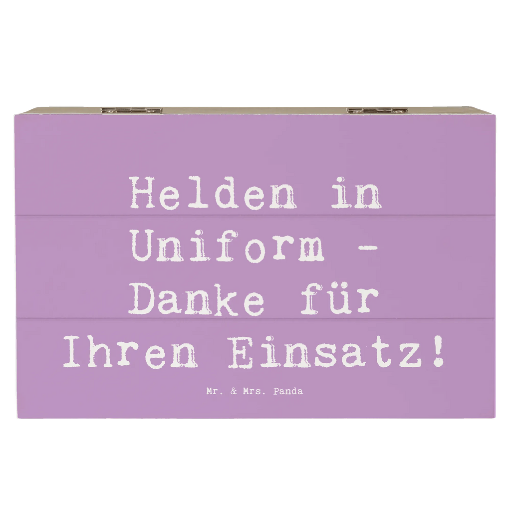 Holzkiste Spruch Polizist Held Geschenkdose, Schatulle, Erinnerungsbox, XXL, Schatzkiste, Truhe, Aufbewahrungsbox, Dekokiste, Kiste, Holzkiste, Geschenkbox, Erinnerungskiste