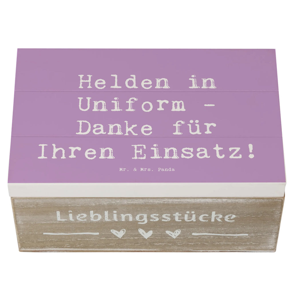 Holzkiste Spruch Polizist Held Geschenkdose, Schatulle, Erinnerungsbox, XXL, Schatzkiste, Truhe, Aufbewahrungsbox, Dekokiste, Kiste, Holzkiste, Geschenkbox, Erinnerungskiste