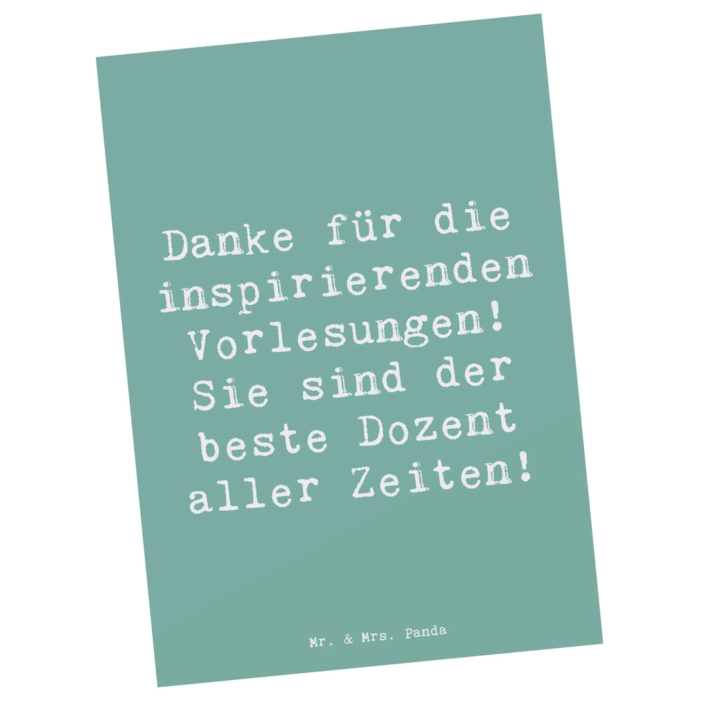 Postcard Saying Danke für die inspirierenden Vorlesungen! Sie sind der beste Dozent aller Zeiten! Postkarte, Karte, Geschenkkarte, Grußkarte, Einladung, Ansichtskarte, Geburtstagskarte, Einladungskarte, Dankeskarte, Ansichtskarten, Einladung Geburtstag, Einladungskarten Geburtstag
