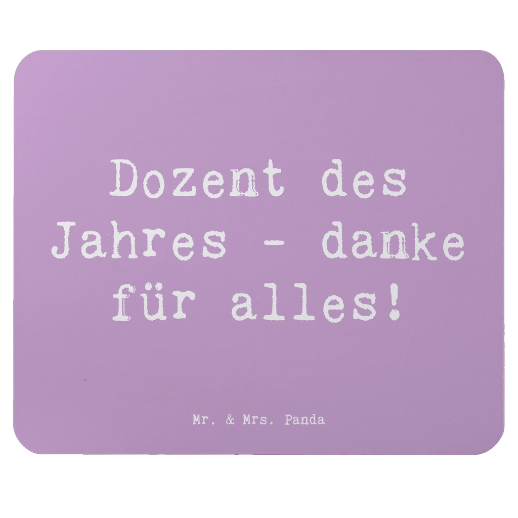 Mouse mat Saying Dozent des Jahres - danke für alles! Arbeitszimmer, Designer Mauspad, Computer zubehör, Mauspad, Einzigartiges Mauspad, Mausunterlage, Mousepad, Büroausstattung, Mauspad Büro, PC Zubehör