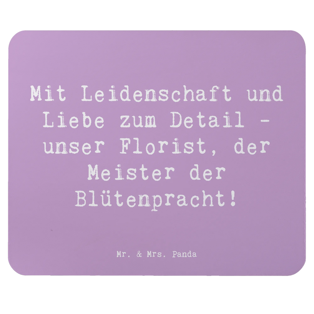 Mauspad Spruch Florist Kunst Mauspad, Computer zubehör, Mauspad Büro, Designer Mauspad, Einzigartiges Mauspad, Mausunterlage, Arbeitszimmer, PC Zubehör, Mousepad, Büroausstattung