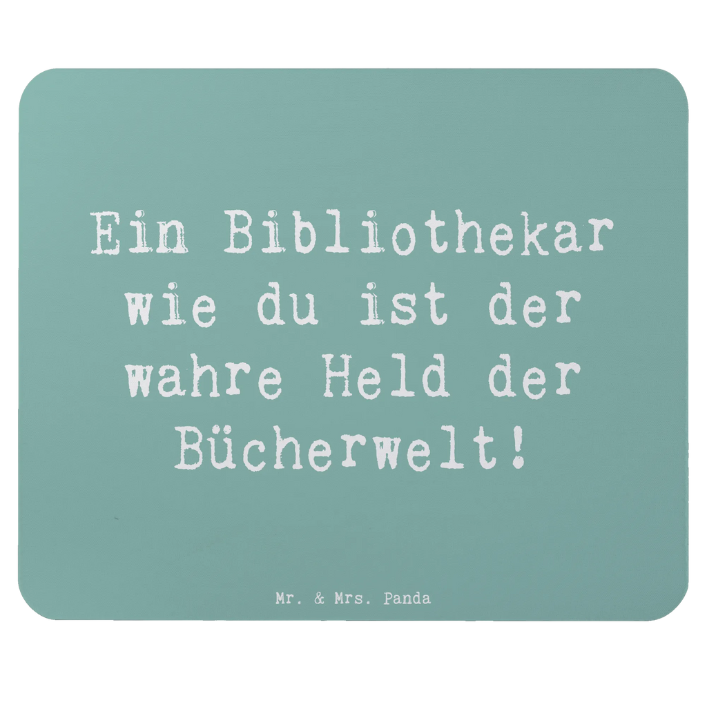 Mouse mat Saying Ein Bibliothekar wie du ist der wahre Held der Bücherwelt! PC Zubehör, Mauspad, Einzigartiges Mauspad, Büroausstattung, Mauspad Büro, Designer Mauspad, Mausunterlage, Mousepad, Computer zubehör, Arbeitszimmer