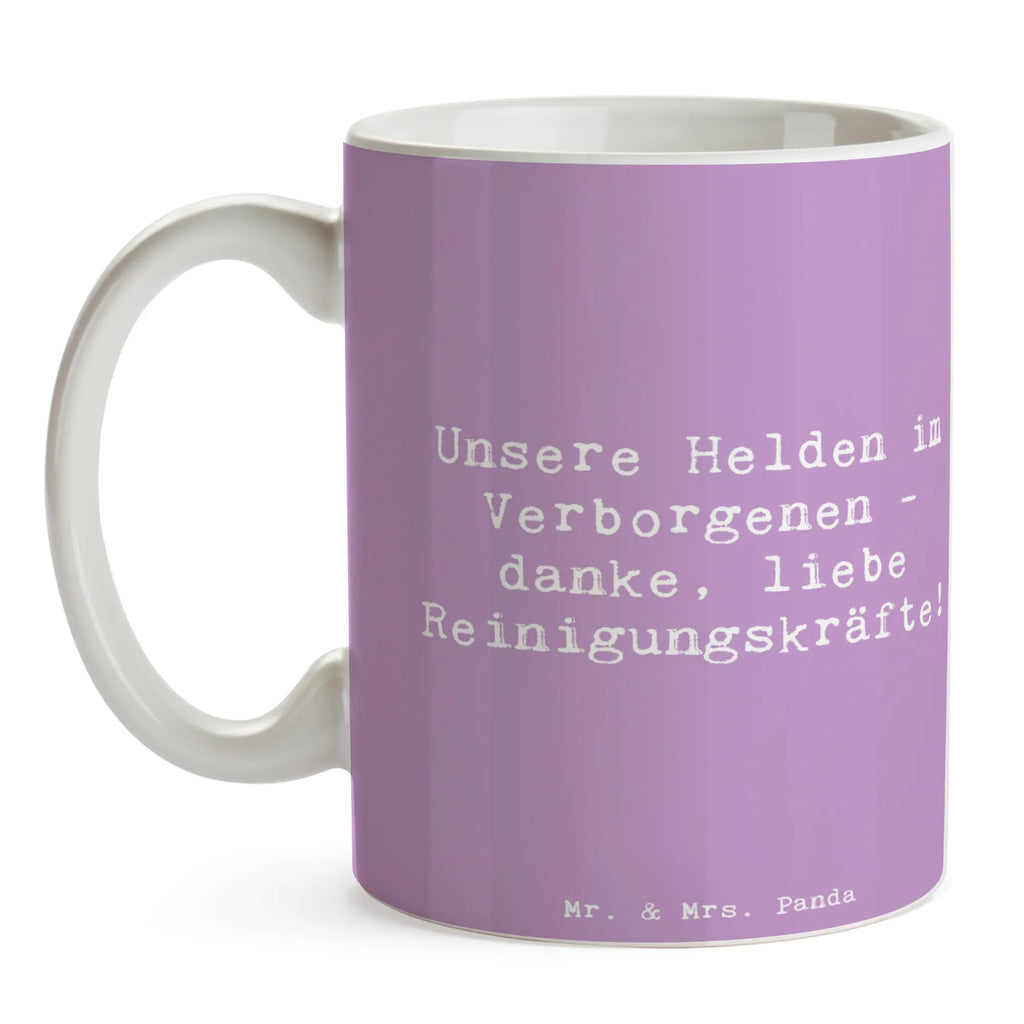 Tasse Spruch Reinigungskraft Helden Tasse mit Zitaten, Kaffeetasse, Bürotasse, Geschenktasse, Tasse mit Motiven, Keramiktasse, Porzellantasse, Tasse, Teetasse