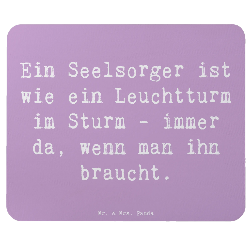 Mouse mat Saying Ein Seelsorger ist wie ein Leuchtturm im Sturm - immer da, wenn man ihn braucht. Designer Mauspad, Einzigartiges Mauspad, Computer zubehör, Arbeitszimmer, Mauspad, PC Zubehör, Mousepad, Büroausstattung, Mausunterlage, Mauspad Büro