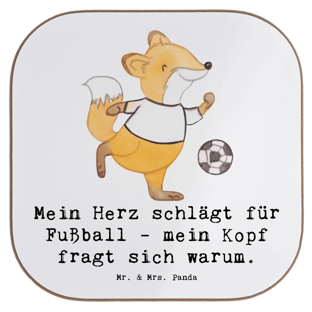 Square coaster Mein Herz schlägt für Fußball - mein Kopf fragt sich warum. Untersetzer Design, Bierdeckel, Glasuntersetzer, Untersetzer, Korkuntersetzer, Getränkeuntersetzer, Tassen Untersetzer, Untersetzer aus Holz, Untersetzer Holz, Untersetzer für Gläser, Holzuntersetzer, Untersetzer Gläser, Geschenk, Sport, Sportart, Hobby, Schenken, Danke, Dankeschön, Auszeichnung, Gewinn, Sportler