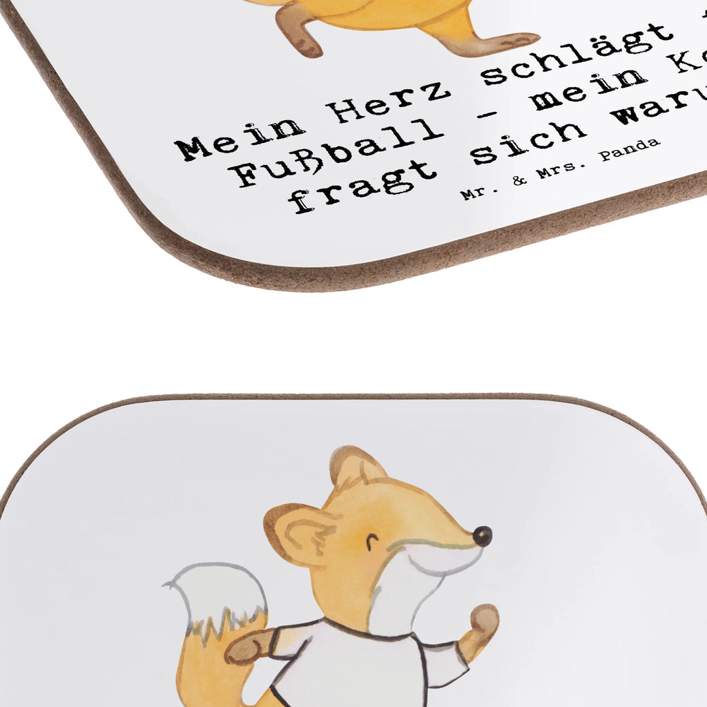 Square coaster Mein Herz schlägt für Fußball - mein Kopf fragt sich warum. Untersetzer Design, Bierdeckel, Glasuntersetzer, Untersetzer, Korkuntersetzer, Getränkeuntersetzer, Tassen Untersetzer, Untersetzer aus Holz, Untersetzer Holz, Untersetzer für Gläser, Holzuntersetzer, Untersetzer Gläser, Geschenk, Sport, Sportart, Hobby, Schenken, Danke, Dankeschön, Auszeichnung, Gewinn, Sportler