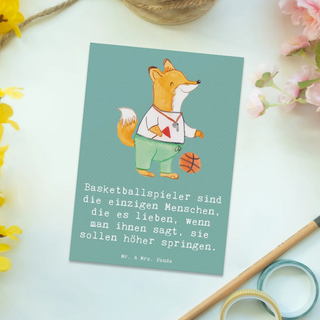 Postkarte Basketball Motivation Karte, Einladung, Dankeskarte, Ansichtskarte, Postkarte, Einladungskarte, Geschenkkarte, Ansichtskarten, Einladungskarten Geburtstag, Grußkarte, Geburtstagskarte, Einladung Geburtstag, Geschenk, Sport, Sportart, Hobby, Schenken, Danke, Dankeschön, Auszeichnung, Gewinn, Sportler