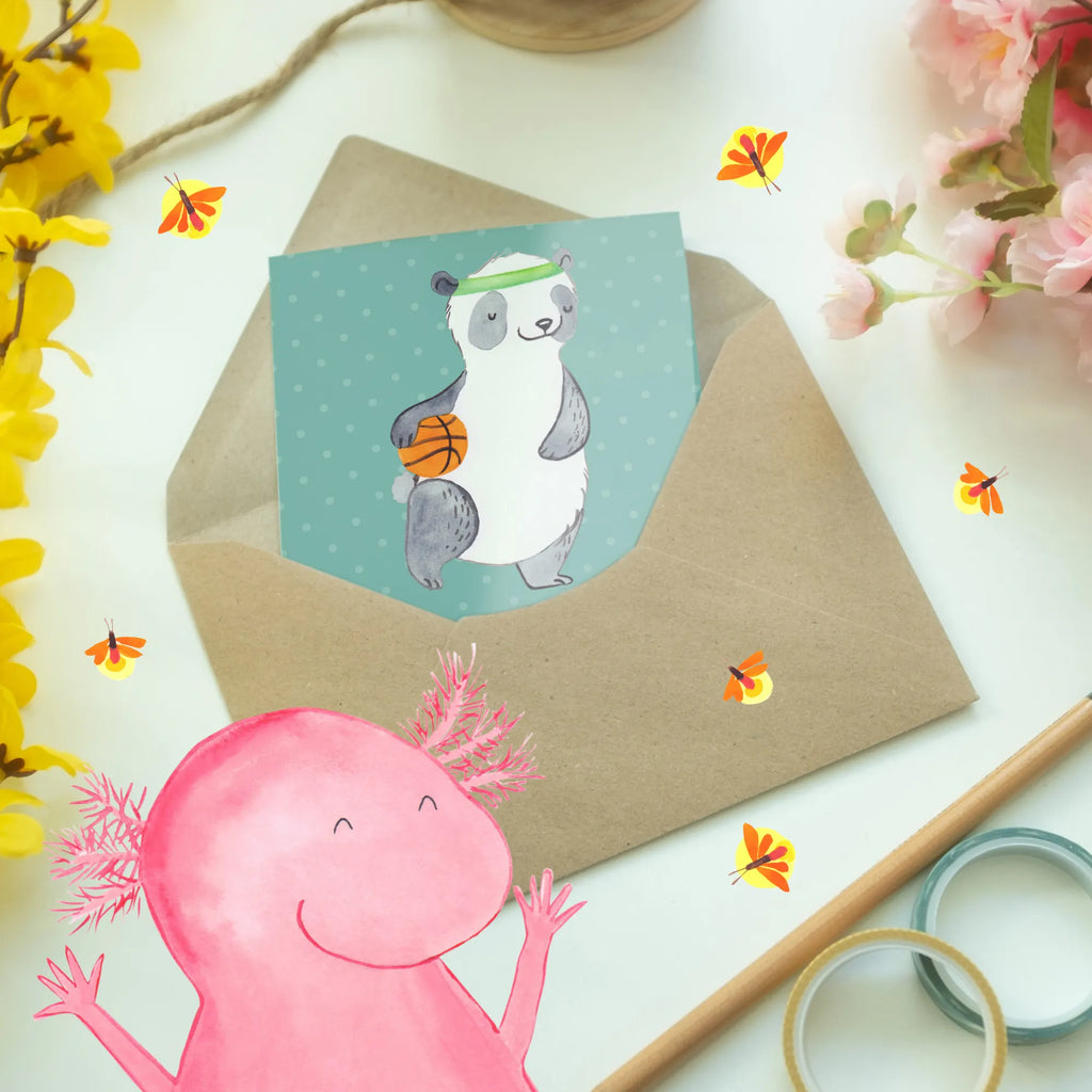 Greetings card Basketball: Wo große Menschen groß träumen! Ansichtskarten, Einladungskarte, Grußkarte, Geburtstagskarte, Karte, Glückwunschkarte, Klappkarte, Hochzeitskarte, Geschenk, Sport, Sportart, Hobby, Schenken, Danke, Dankeschön, Auszeichnung, Gewinn, Sportler