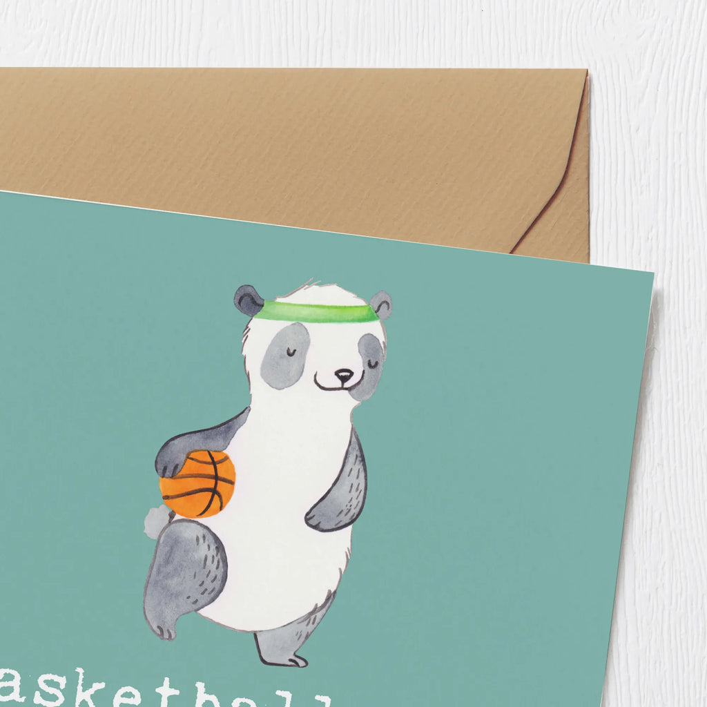 Deluxe Card Basketball: Wo große Menschen groß träumen! Karte, Hochwertige Grußkarte, Klappkarte, Hochzeitskarte, Hochwertige Klappkarte, Glückwunschkarte, Geburtstagskarte, Einladungskarte, Grußkarte, Geschenk, Sport, Sportart, Hobby, Schenken, Danke, Dankeschön, Auszeichnung, Gewinn, Sportler
