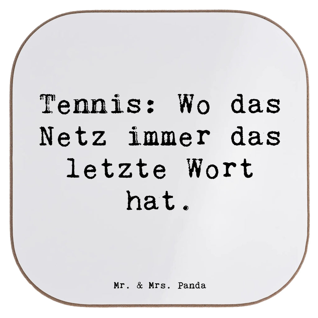 Square coaster Saying Tennis: Wo das Netz immer das letzte Wort hat. Tassen Untersetzer, Glasuntersetzer, Korkuntersetzer, Untersetzer für Gläser, Getränkeuntersetzer, Untersetzer aus Holz, Bierdeckel, Untersetzer Holz, Holzuntersetzer, Untersetzer, Untersetzer Design, Untersetzer Gläser, Geschenk, Sport, Sportart, Hobby, Schenken, Danke, Dankeschön, Auszeichnung, Gewinn, Sportler
