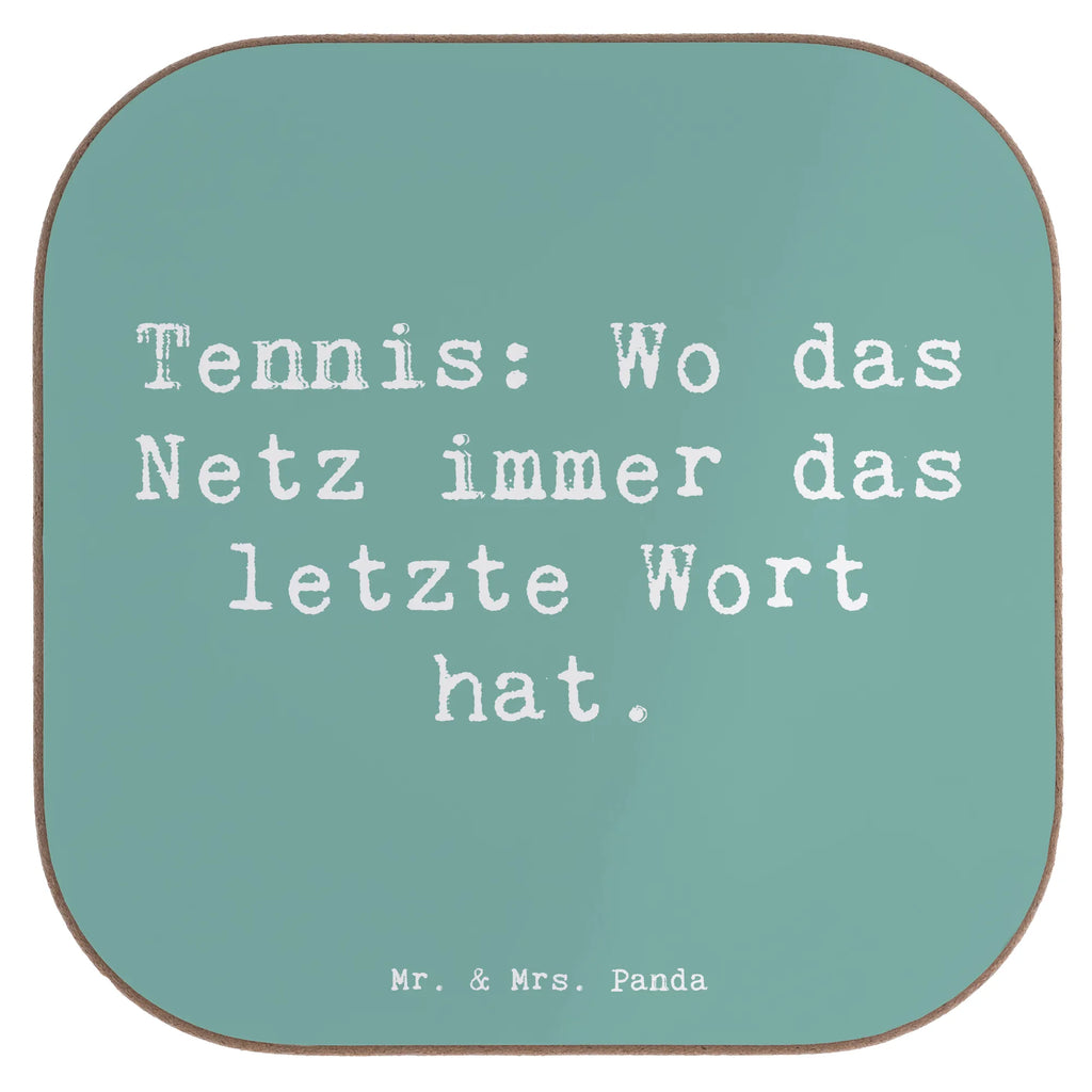 Square coaster Saying Tennis: Wo das Netz immer das letzte Wort hat. Tassen Untersetzer, Glasuntersetzer, Korkuntersetzer, Untersetzer für Gläser, Getränkeuntersetzer, Untersetzer aus Holz, Bierdeckel, Untersetzer Holz, Holzuntersetzer, Untersetzer, Untersetzer Design, Untersetzer Gläser, Geschenk, Sport, Sportart, Hobby, Schenken, Danke, Dankeschön, Auszeichnung, Gewinn, Sportler