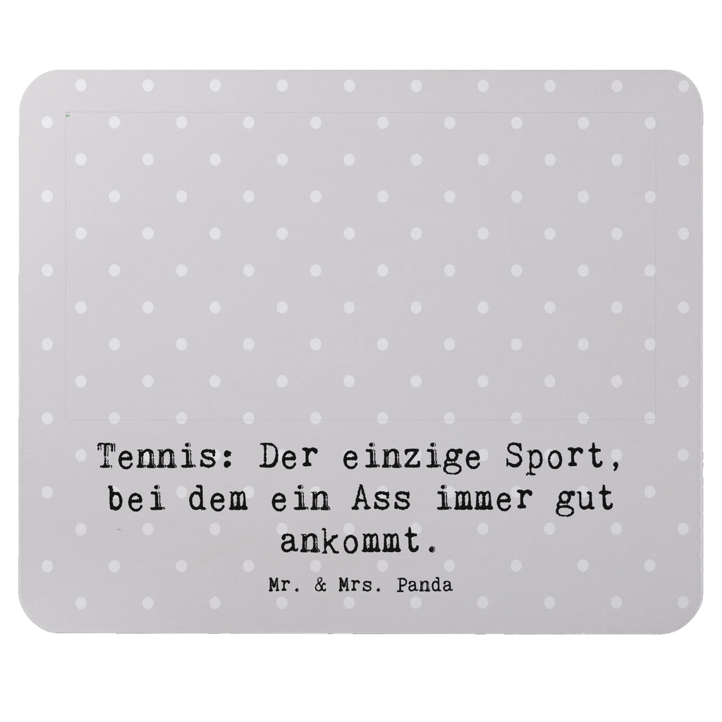 Mouse mat Tennis: Der einzige Sport, bei dem ein Ass immer gut ankommt. Mousepad, Computer zubehör, Mausunterlage, Mauspad Büro, Büroausstattung, Mauspad, Arbeitszimmer, PC Zubehör, Einzigartiges Mauspad, Designer Mauspad, Geschenk, Sport, Sportart, Hobby, Schenken, Danke, Dankeschön, Auszeichnung, Gewinn, Sportler