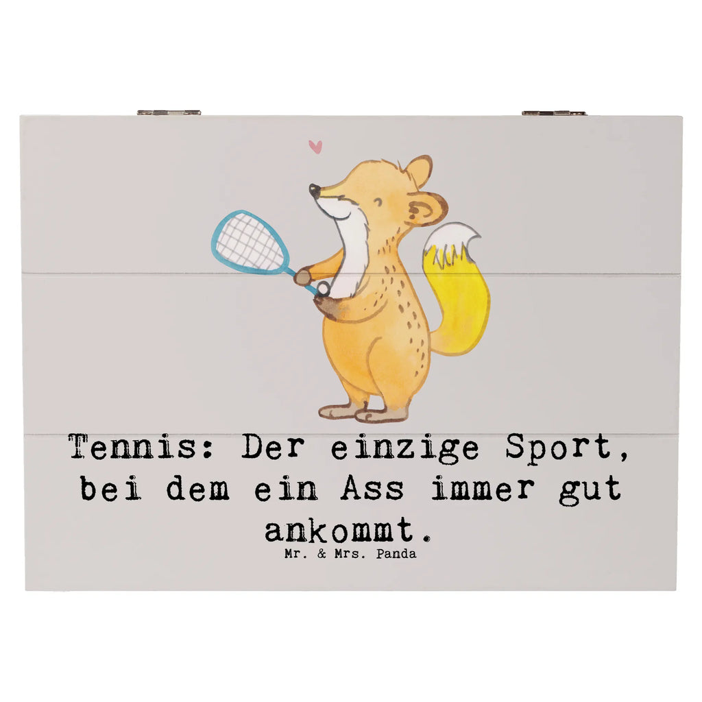 Holzkiste Tennis Ass Aufbewahrungsbox, Dekokiste, Geschenkbox, Erinnerungskiste, XXL, Geschenkdose, Truhe, Schatulle, Holzkiste, Erinnerungsbox, Schatzkiste, Kiste, Geschenk, Sport, Sportart, Hobby, Schenken, Danke, Dankeschön, Auszeichnung, Gewinn, Sportler