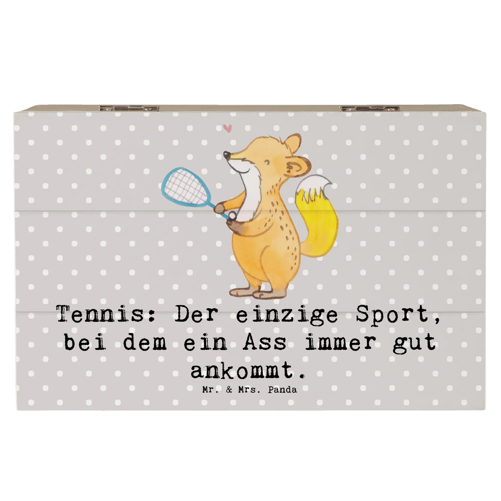 Holzkiste Tennis Ass Aufbewahrungsbox, Dekokiste, Geschenkbox, Erinnerungskiste, XXL, Geschenkdose, Truhe, Schatulle, Holzkiste, Erinnerungsbox, Schatzkiste, Kiste, Geschenk, Sport, Sportart, Hobby, Schenken, Danke, Dankeschön, Auszeichnung, Gewinn, Sportler